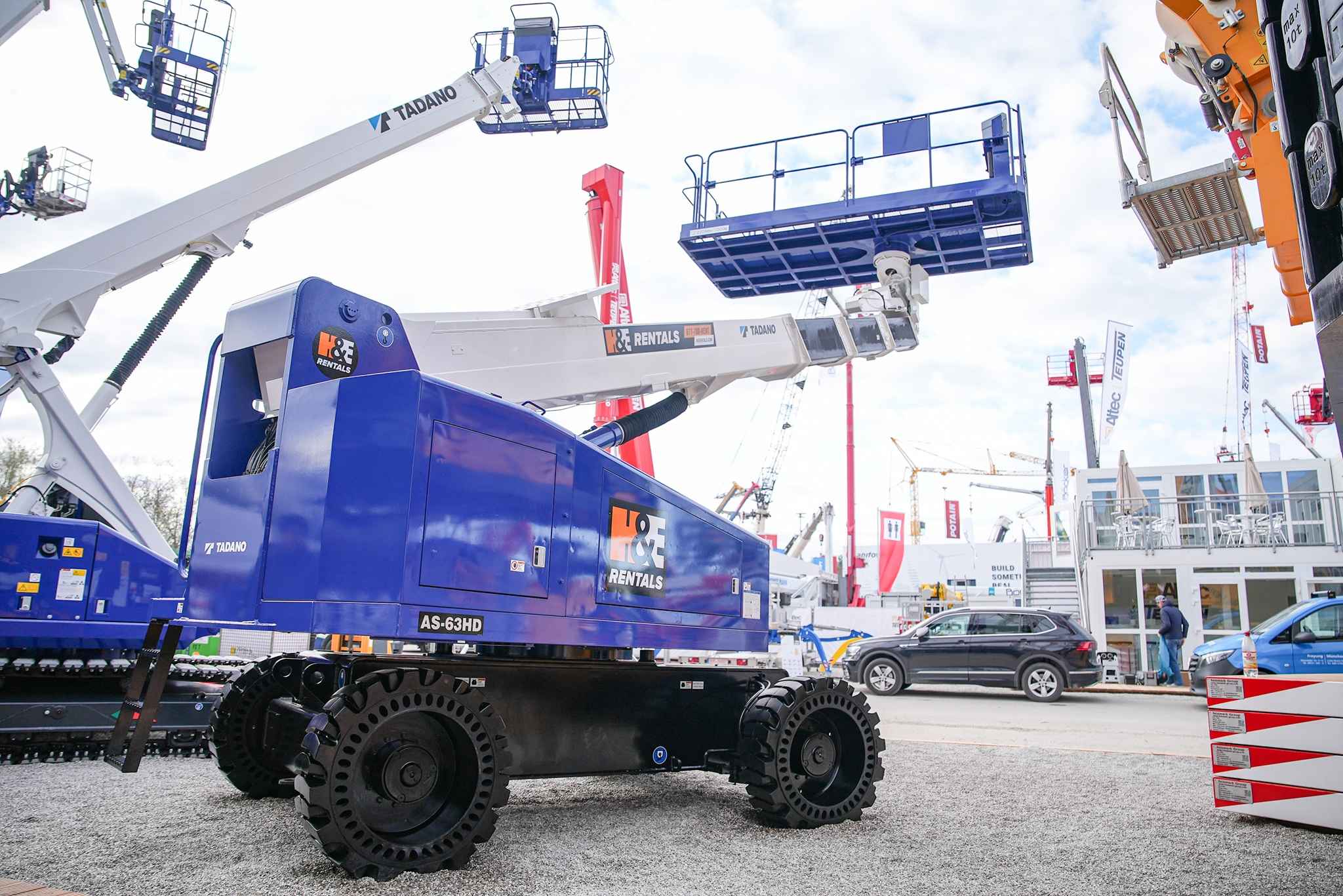 H&E Rentals Among First to Add Tadano AS-63HD Boom Lift